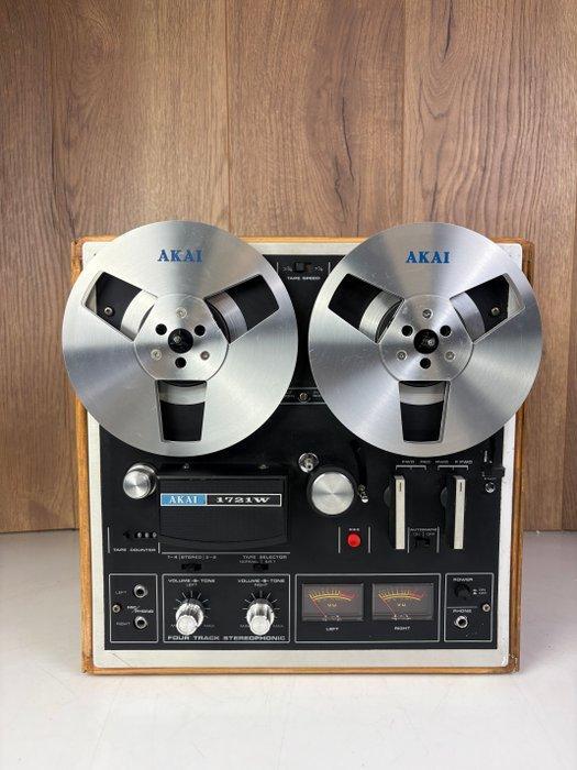 Akai - 1721W Reel-to-reel deck 18 cm, Audio, Tv en Foto, Radio's