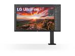 LG Ergo 32UN880K - 32 Inch 4K Monitor - USB-C 60W Power, Computers en Software, Verzenden, Zo goed als nieuw, LG