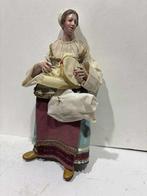 sculptuur, Presepe Napoletano - Popolana Massaia Ricamatrice