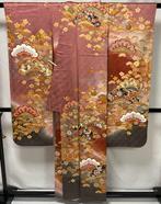 Showa-periode (1926-1989) Japanse Kimono Zijde, Antiek en Kunst