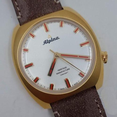 Alpina - Startimer Pilot Heritage Manufacture (Ltd. Ed. of, Handtassen en Accessoires, Horloges | Heren