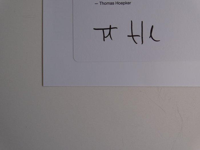 Thomas Hoepker (1936) - Double exposure of Andy Warhol at, Antiek en Kunst, Kunst | Designobjecten