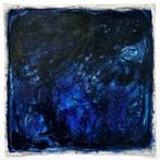 Agathe Toman - Bleu 013, Antiek en Kunst, Kunst | Schilderijen | Modern