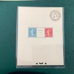 France 1927 - Exposition de blocs de Strasbourg - MNH avec, Gestempeld