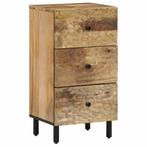 vidaXL Armoire latérale 40x33x75 cm bois massif de, Maison & Meubles, Armoires | Dressoirs, Verzenden, Neuf