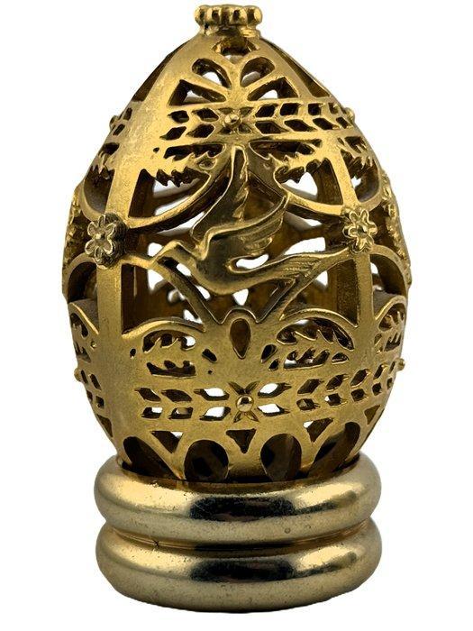 Fabergé ei - Schatkist van Eieren Gouden Filigree Ei -, Antiek en Kunst, Curiosa en Brocante