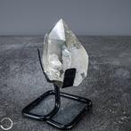 Natuurlijk heldere kwarts Kristalcluster op standaard-, Verzamelen, Mineralen en Fossielen