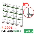 100m2 Multi en promo , Stocks illimités, Bricolage & Construction, Ophalen, Neuf, Autres types, 5 mètres de hauteur ou plus