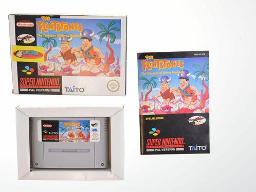 Flintstones The Treasure of Sierra Madrock [Super Nintendo], Consoles de jeu & Jeux vidéo, Jeux | Nintendo Super NES, Envoi