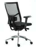 Refurbished Bureaustoelen - Nieuwstaat!, Ergonomisch, Bureaustoel, Zo goed als nieuw, Zwart