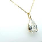 Halsketting - 14 karaat Geel goud - 4.02ct. tw. Diamant, Nieuw