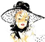 Jean Gabriel Domergue (1889-1962) - Nadine