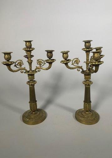 Luppens & Cie, Bruxelles - Candélabre - Bronze