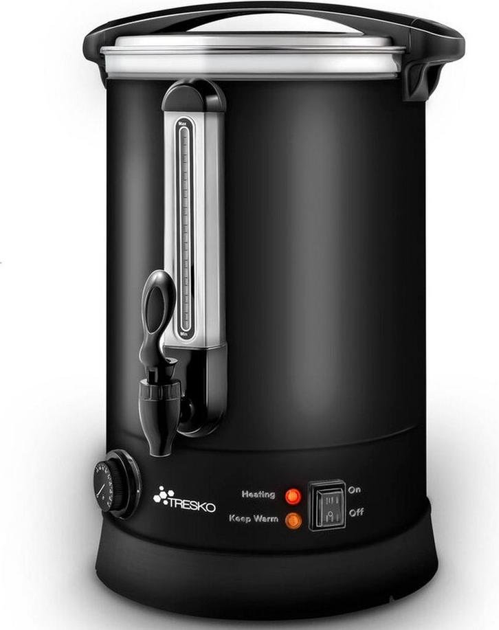 Weckketel - Inmaakketel - Gluhweinketel - 6,8L - Zwart - TRE, Maison & Meubles, Cuisine | Casseroles & Poêles, Envoi