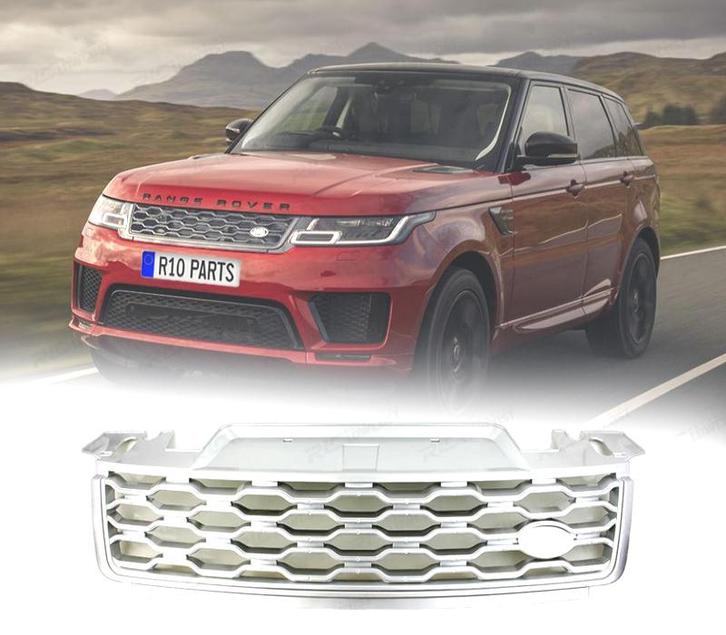 GRILLE POUR RANGE ROVER SPORT 18- ARGENT, Auto-onderdelen, Carrosserie, Verzenden