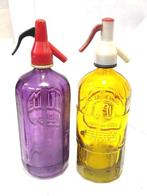 Siphon - Siphon violet floral, Antiquités & Art