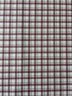 Tissu Panama exclusif 100% coton motif tartan écossais