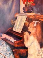 Pierre-Auguste Renoir (1841-1919) - Les filles de Catulle, Antiek en Kunst