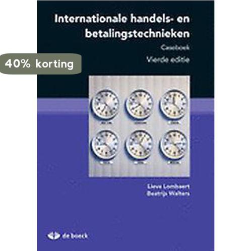 Internationale handels- en betalingstechnieken - caseboek, Boeken, Schoolboeken, Zo goed als nieuw, Verzenden