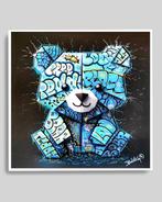 Maxime Blachere - Origami Graffiti Blue Bear, Antiek en Kunst