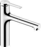 Hansgrohe Zesis M33 ééngreeps keukenkraan 160 met metalen, Doe-het-zelf en Bouw, Ophalen of Verzenden, Nieuw, Chroom, Kraan