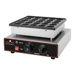 Poffertjes bakapparaat (cap.025st.) | 850W | Thermostaat, Zakelijke goederen, Verzenden, Nieuw in verpakking
