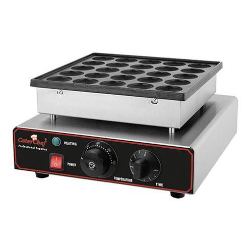 Poffertjes bakapparaat (cap.025st.) | 850W | Thermostaat, Zakelijke goederen, Horeca | Keukenapparatuur, Nieuw in verpakking, Verzenden