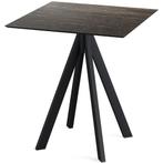 Inklapbare Tafel | INFINITY | HPL/RVS | Houtlook Blad |, Zakelijke goederen, Verzenden, Nieuw in verpakking