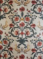 300x280cm ! Tissu de luxe renaissance avec des licornes -