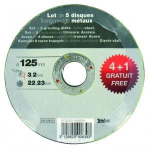 Tivoly disque à ebarber diametre 125x22,2x7 +inox, Bricolage & Construction, Outillage | Autres Machines