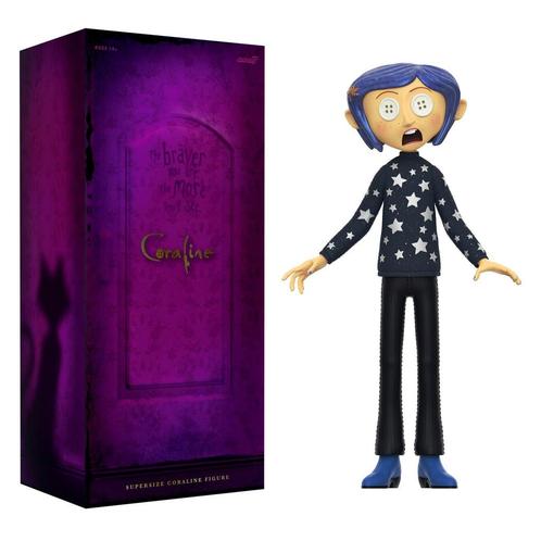 Coraline Supersize Vinyl Action Figure Coraline (Button Eyes, Verzamelen, Film en Tv, Ophalen of Verzenden