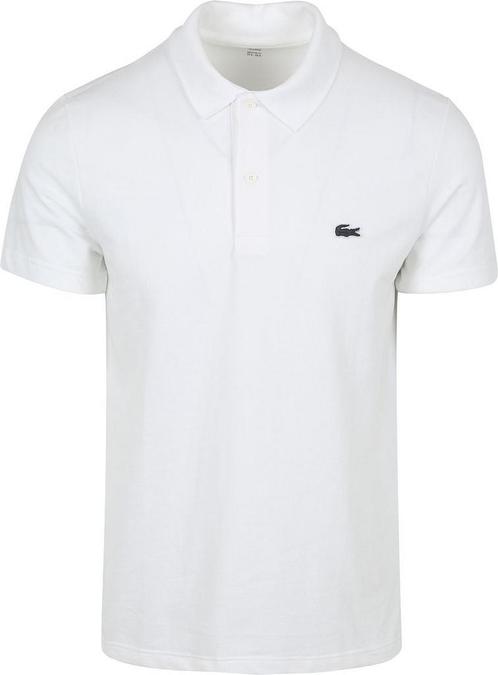 Lacoste Poloshirt Breathable Wit maat Maat 52/54 (L) Heren, Kleding | Heren, Polo's, Wit, Nieuw, Maat 52/54 (L), Verzenden