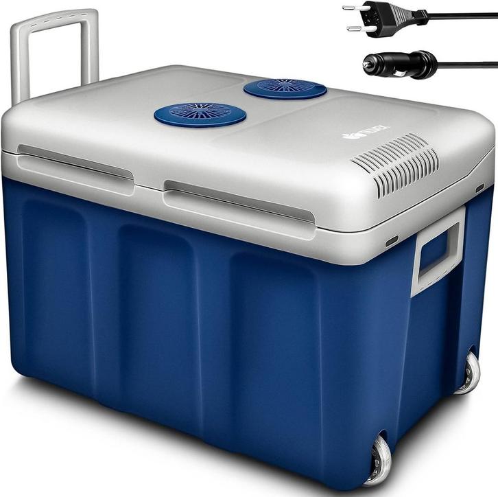 Tillvex® Elektrische Koelbox – 40L – 12V&  230V Stekker – Bl, Huis en Inrichting, Woonaccessoires | Overige, Verzenden