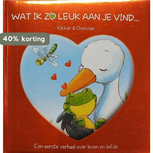 Wat ik zo leuk aan je vind... Kikker & Ooievaar, Boeken, Kinderboeken | Baby's en Peuters, Zo goed als nieuw, Verzenden