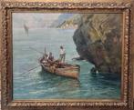 Salvatore Petruolo (1857-1946) - Pescatori in costiera