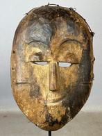Beautiful Rare Old African Ngombe mask - Congo. - DR Congo, Antiek en Kunst
