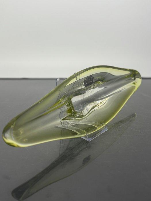 Vide-poche - Val Saint Lambert - L. 39 cm - België -, Antiquités & Art, Antiquités | Verre & Cristal