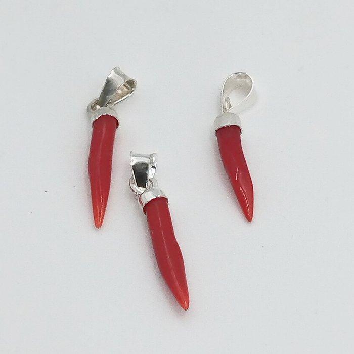 Bloedkoraal Koraal - Corallium rubrum (Zonder minimumprijs), Antiek en Kunst, Curiosa en Brocante