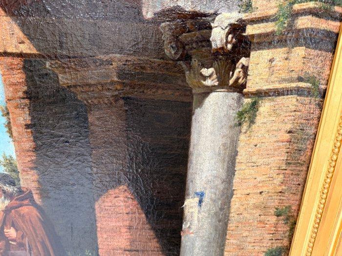 Filippo Bartolini (1861–1908) - Per un pezzo di pane, Antiek en Kunst, Kunst | Schilderijen | Klassiek