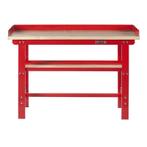 Werkbank 150 cm met hardhouten blad en opzetrand, Ophalen of Verzenden, Nieuw