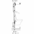 Geberit Duofix Inbouw Reservoir Voor Slophopper, Bricolage & Construction, Overige typen, Ophalen of Verzenden