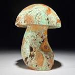 PAS DE PRIX DE RÉSERVE - Sculpture de champignon Smithsonite