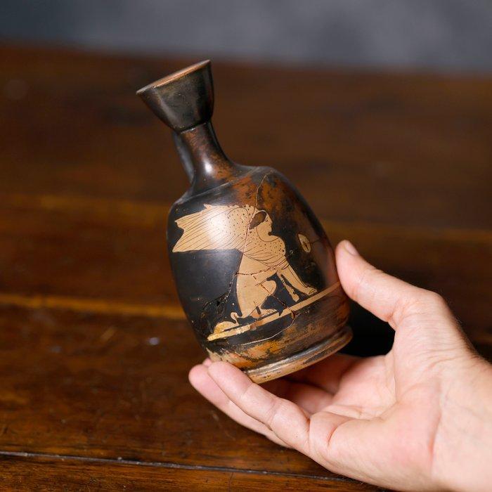 Het oude Griekenland Attische Lekythos - 14.5 cm, Verzamelen, Mineralen en Fossielen