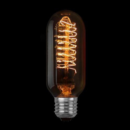 Kooldraadlamp Buis Gold 120mm Ø45mm E27 35W, Huis en Inrichting, Lampen | Losse lampen, Verzenden