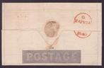 Grande Bretagne 1840 - Feuillet pour lettre Mulready -, Gestempeld