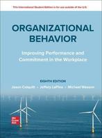 Organizational Behavior: Improving Performance and, Boeken, Verzenden, Gelezen, Jeffery Lepine