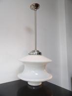 Lamp - Opaline Glas/Chroom