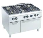 Gasfornuis | 6 Branders | 2x 10kW + 4x 6kW | Met Gasoven, Verzenden, Nieuw in verpakking