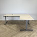 Eromes slinger hoekbureau (rechts) 200x160 cm, ahorn - grijs, Huis en Inrichting, Bureaus, Gebruikt, Bureau