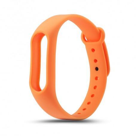 TPU armband voor Xiaomi Mi Band 2 Oranje (Armbanden), Telecommunicatie, Overige Telecommunicatie, Nieuw, Verzenden